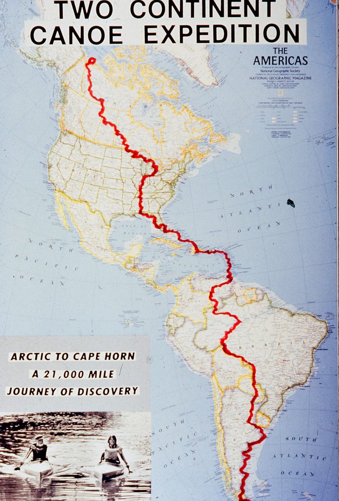 Map of the Long Trip