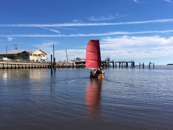 Hugh found that sail with family immensely satisfying