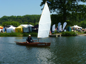 Artemis auf der Beale Boat Show. Photo courtesy Graham