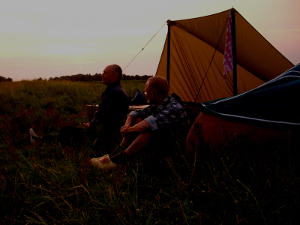 Friesland, Abendhimmel