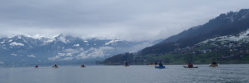 Auf dem Sarnersee 2013