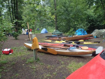 Auf dem Campingplatz