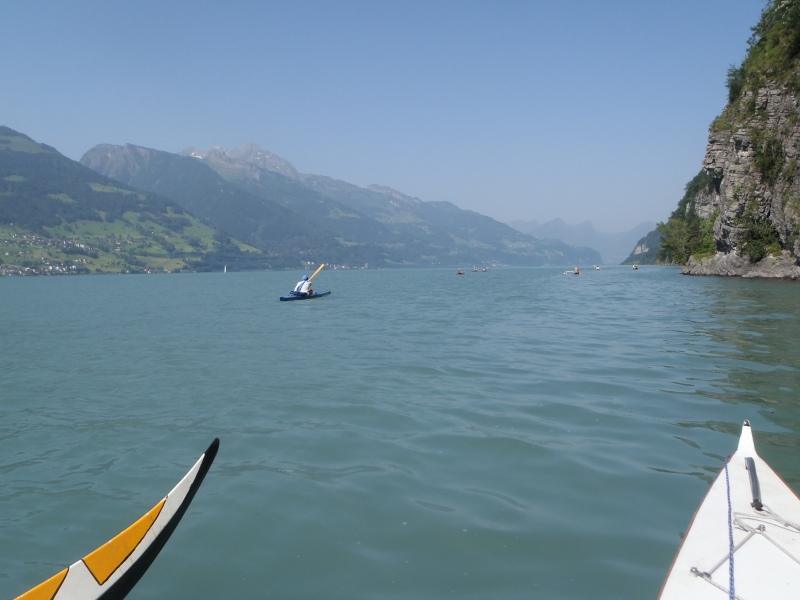 Auf dem Walensee 2012